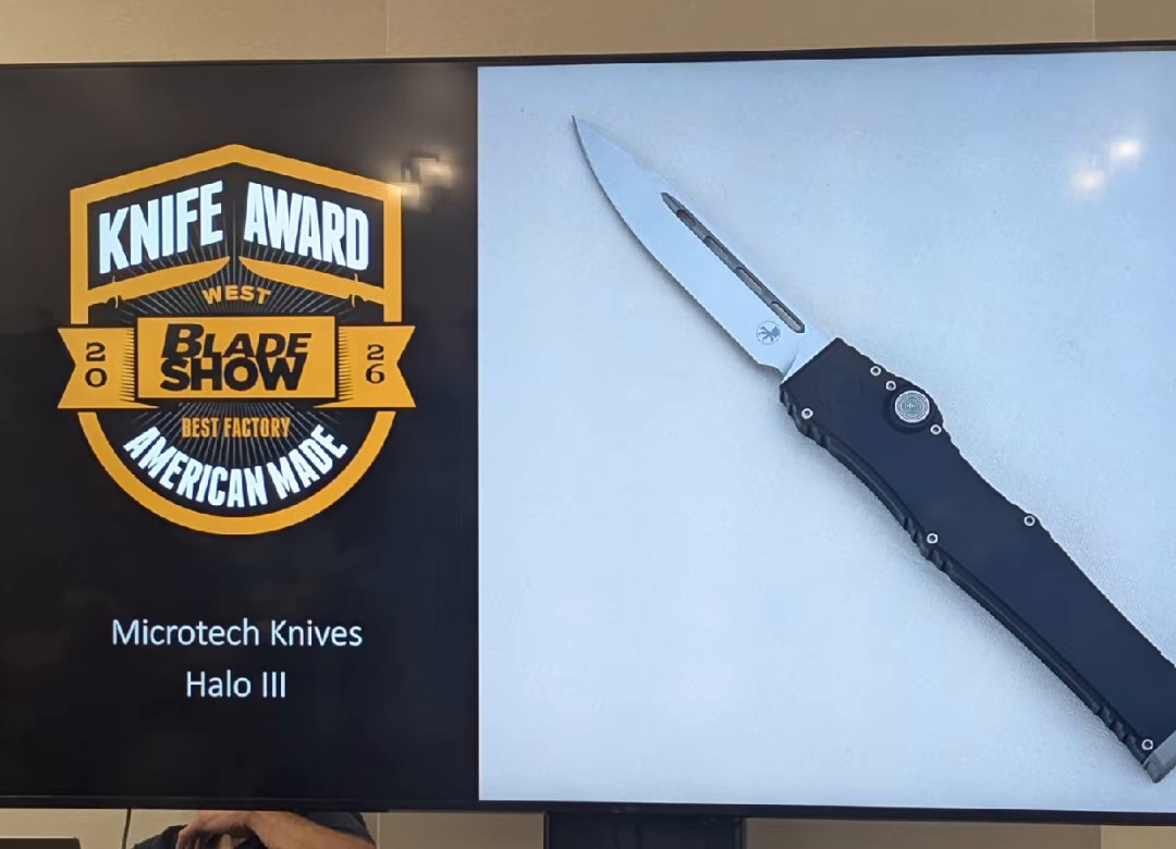 Microtech Halo III — Best Factory American Made