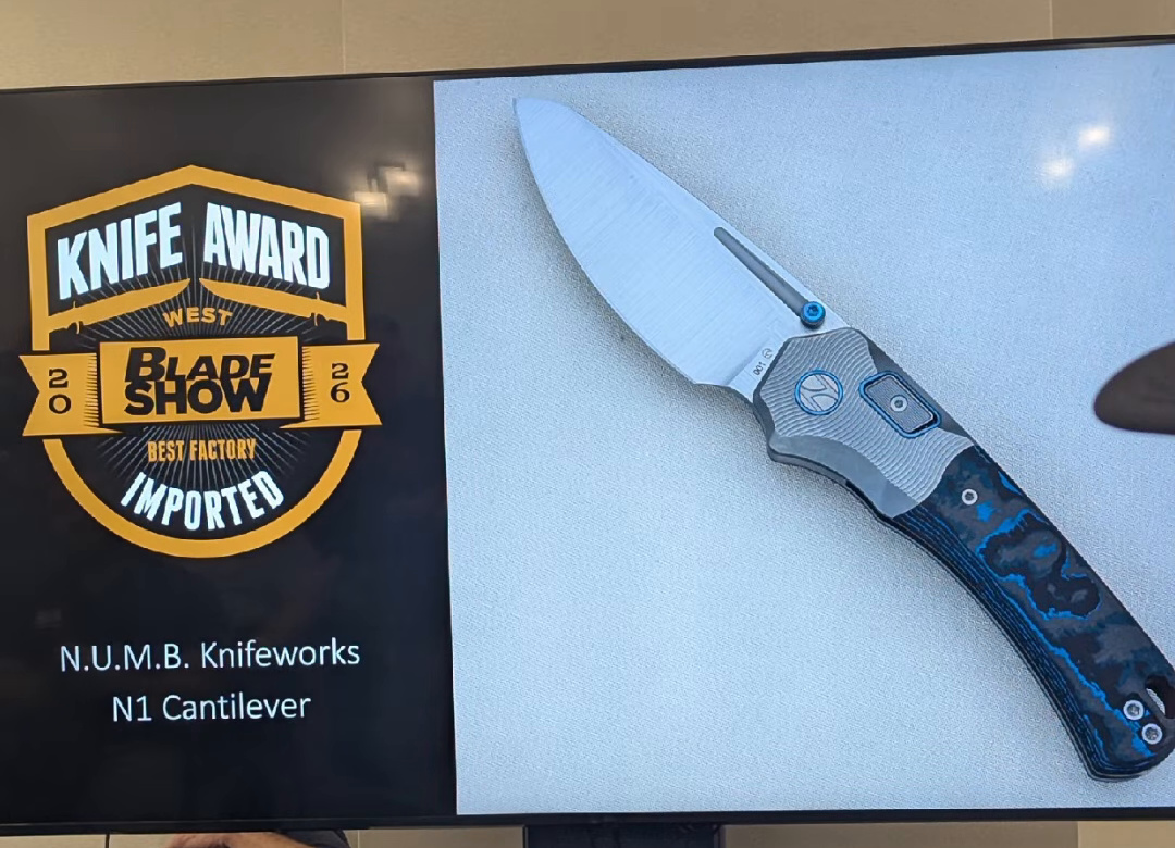 N.U.M.B. Knifeworks N1 Cantilever — Best Factory Imported
