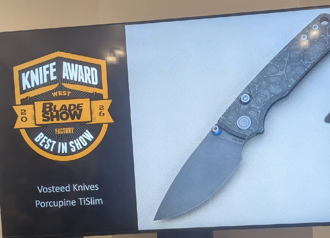 Vosteed Porcupine TiSlim — Factory Best in Show
