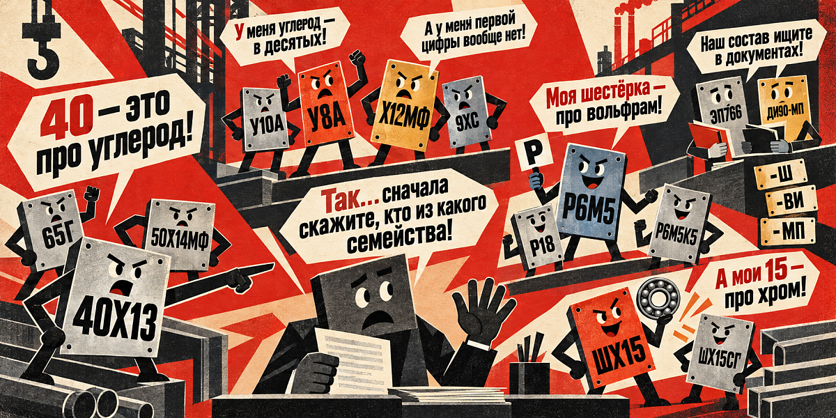 Как читать марки отечественных сталей: что означают цифры и буквы
